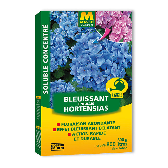 Engrais bleuissant hortensias avec sulfate d'alumine