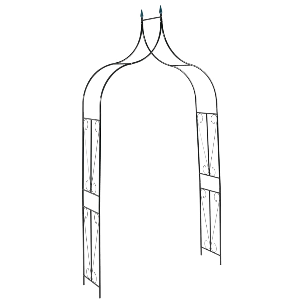 Voûte De Jardin Vert Foncé 120X38X258 Cm Fer