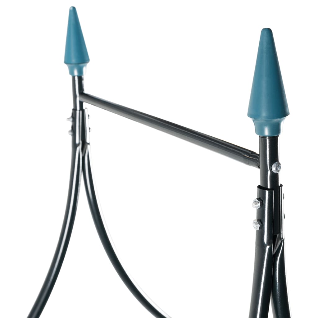 Voûte De Jardin Vert Foncé 120X38X258 Cm Fer