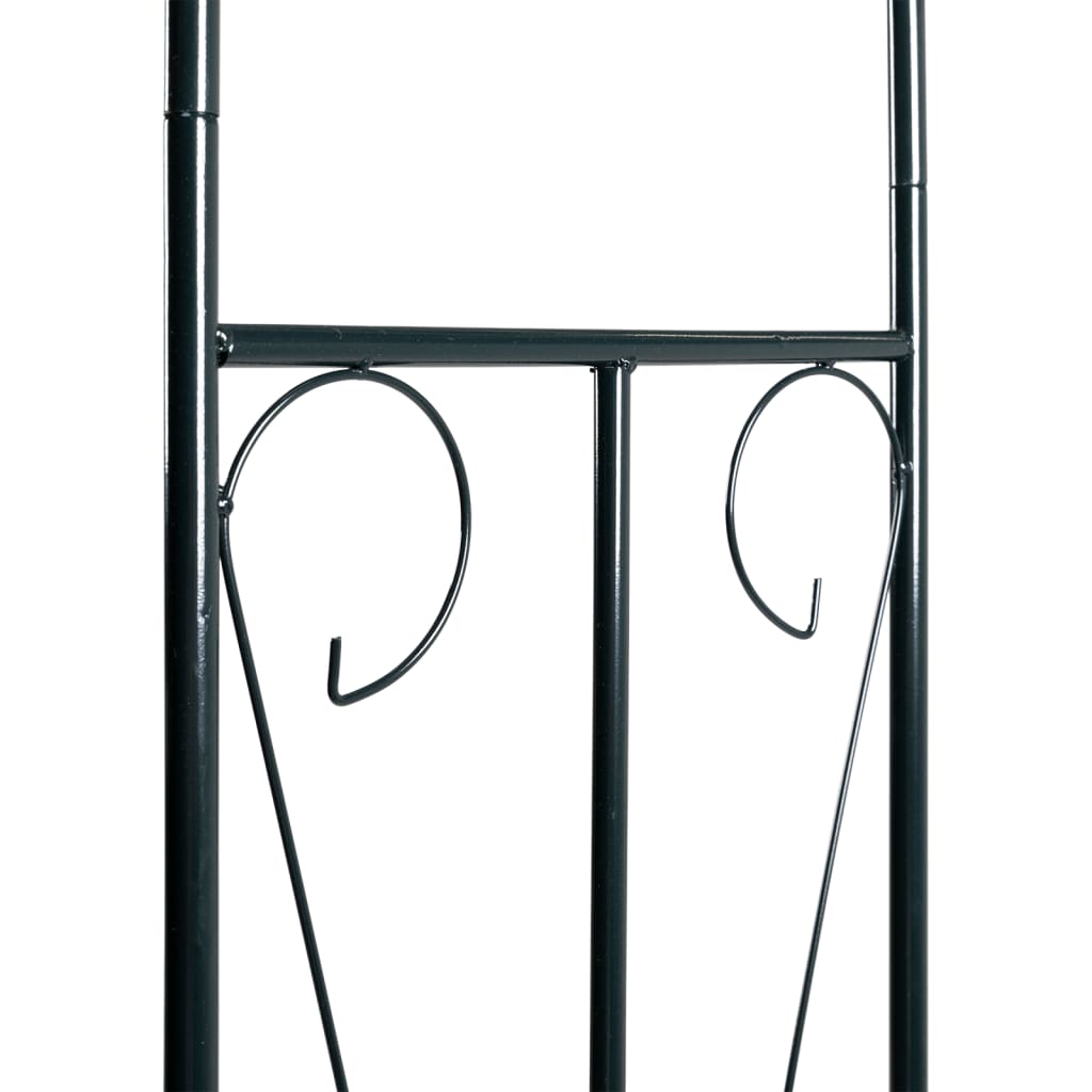 Voûte De Jardin Vert Foncé 120X38X258 Cm Fer