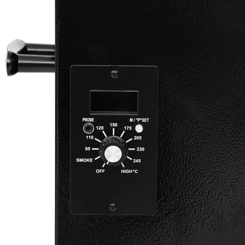 Gril À Granulés Inférieure Noir 94 Cm Fer