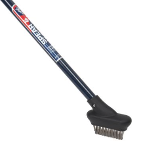 Brosse inox à joints emmanchée