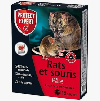 Anti rats et souris ( pâtes )
