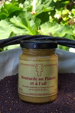 Moutarde du vexin piment ail 200g
