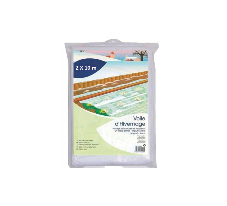 Voile d'hivernage 2x10m
