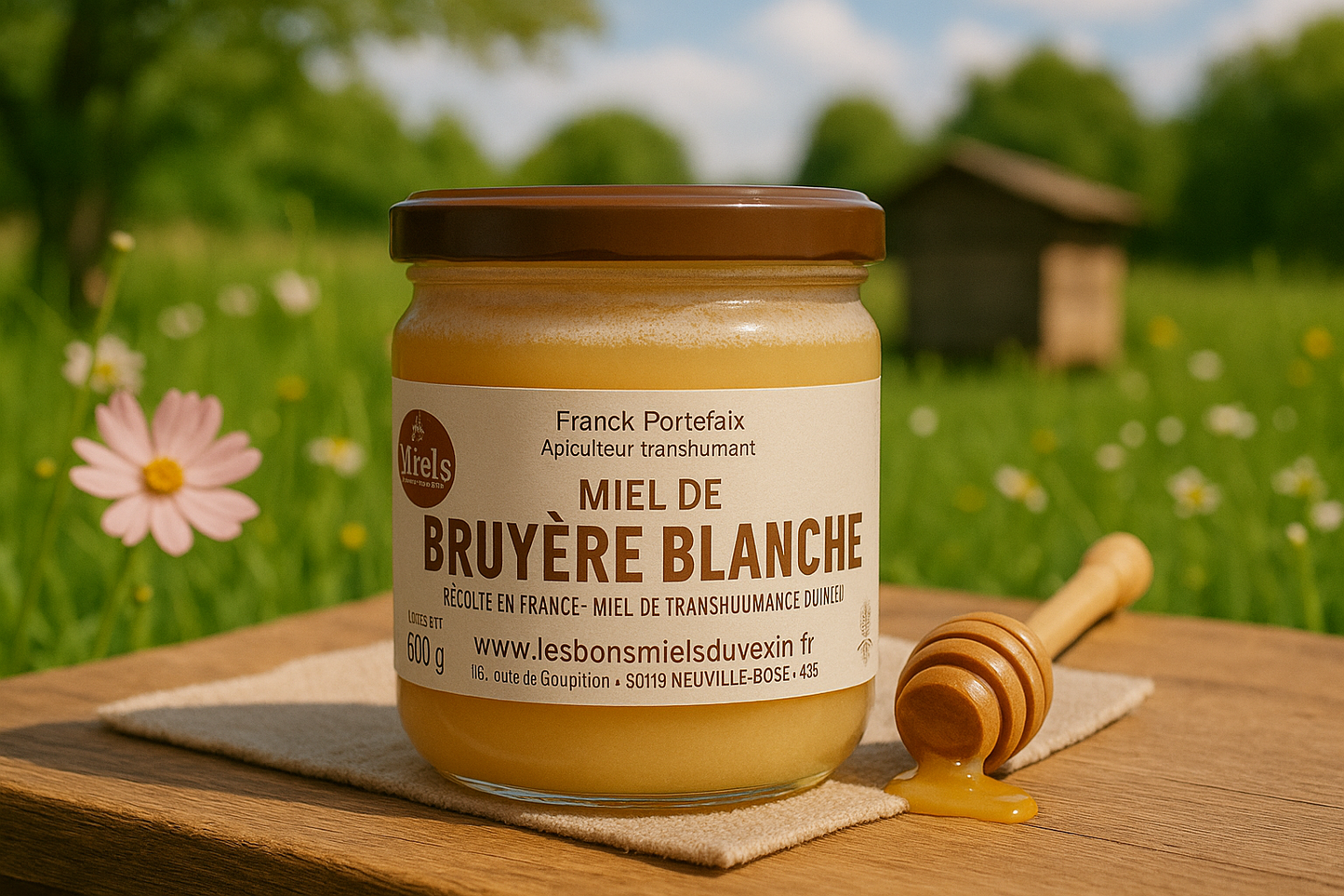 Miel de bruyère blanches