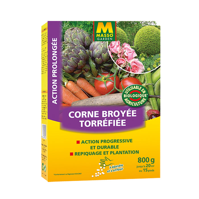 Corne broyée torréfiée