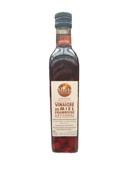 Vinaigre de miel framboise artisanal 50cl