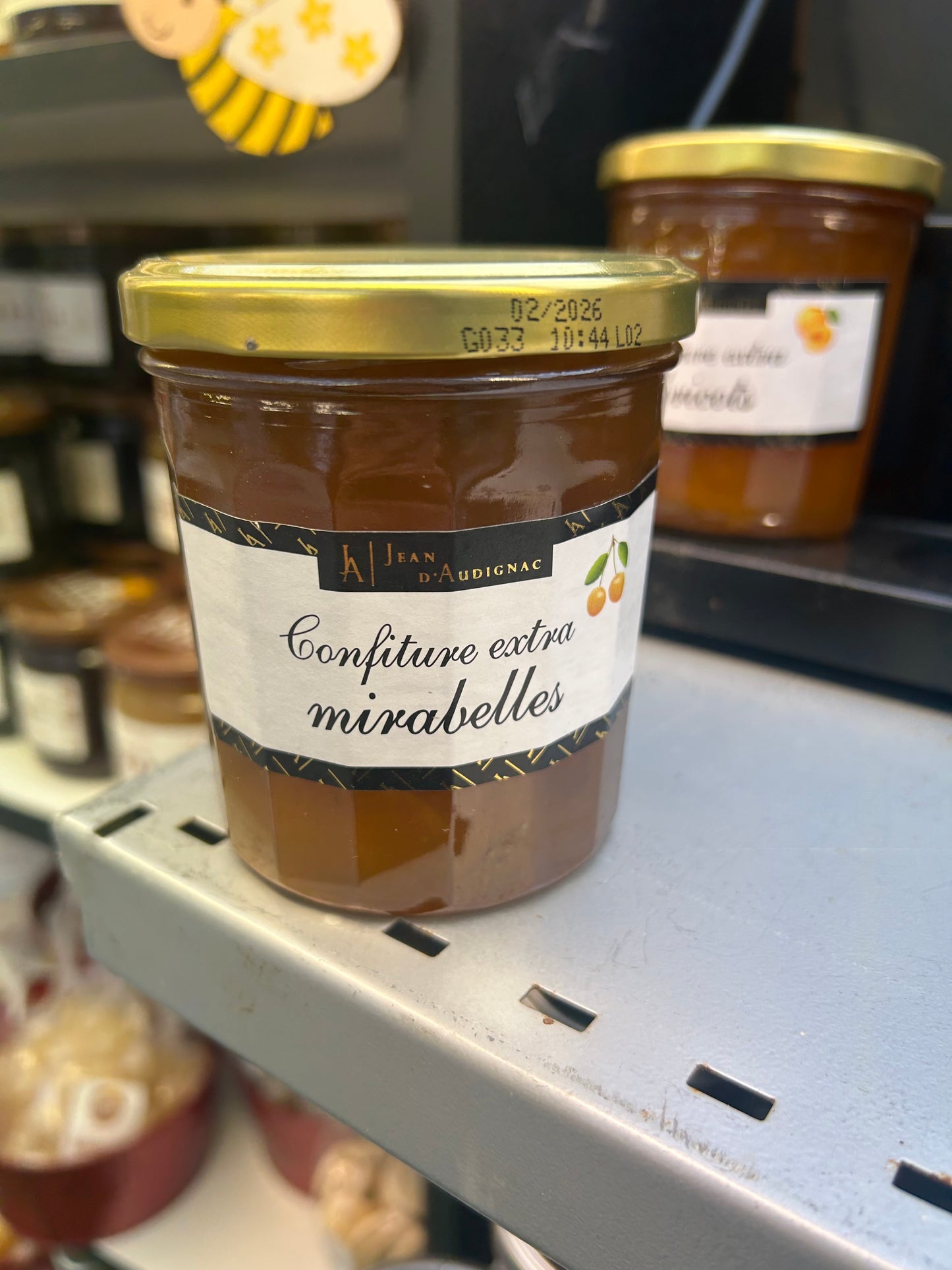 Confiture extra mirabelles