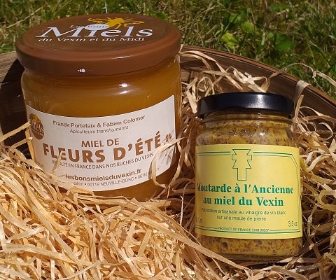 Moutarde fine au miel du vexin 200g