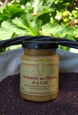 Moutarde au piment et à l'ail 100g