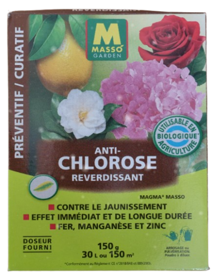 Anti-chlorose reverdissant