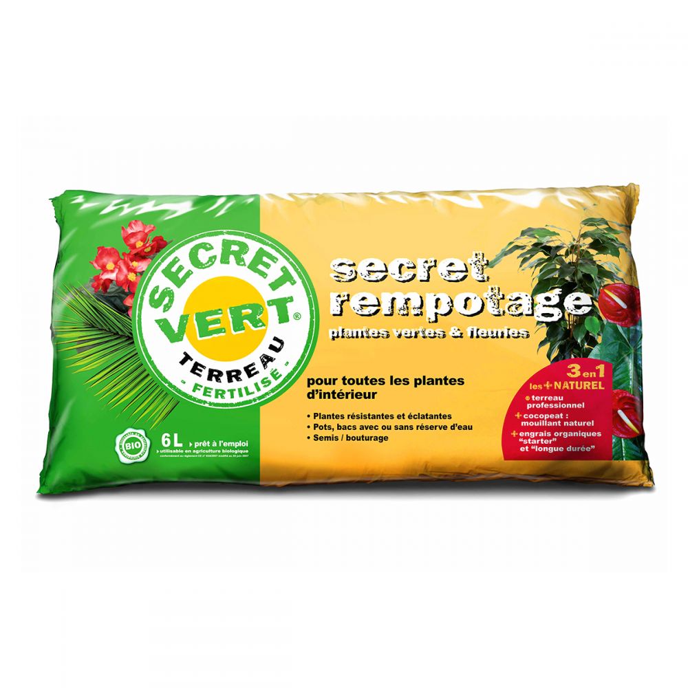 Terreau rempotage