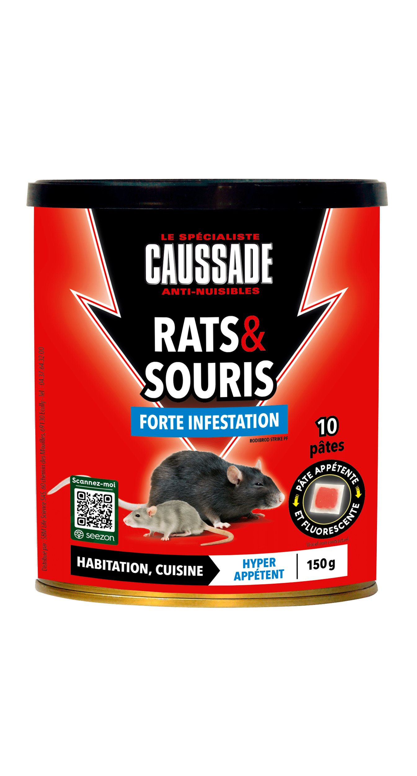 Anti rats et souris ( céréales )