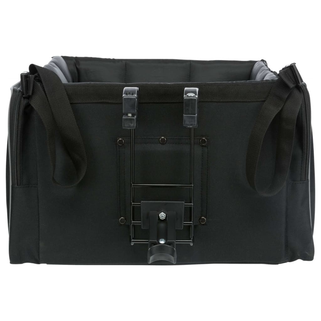 Trixie Trixie Panier Avant De Vélo Pour Animaux 41X26X26 Cm Noir Et Gris