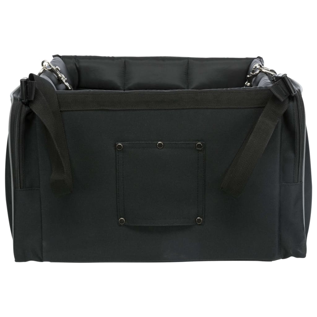 Trixie Trixie Panier Avant De Vélo Pour Animaux 41X26X26 Cm Noir Et Gris