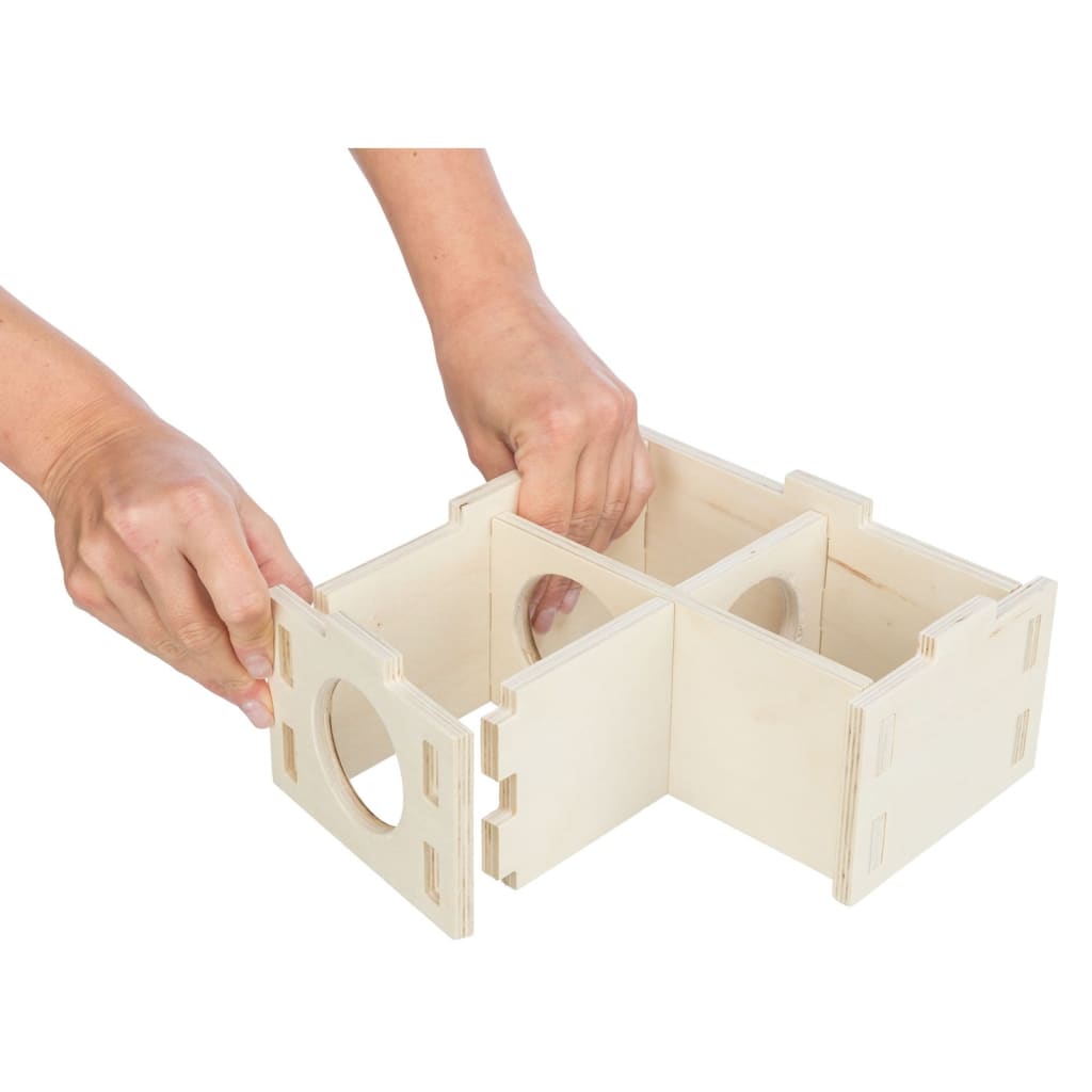 Trixie Trixie Maison Pour Rongeurs À 3 Chambres Bois