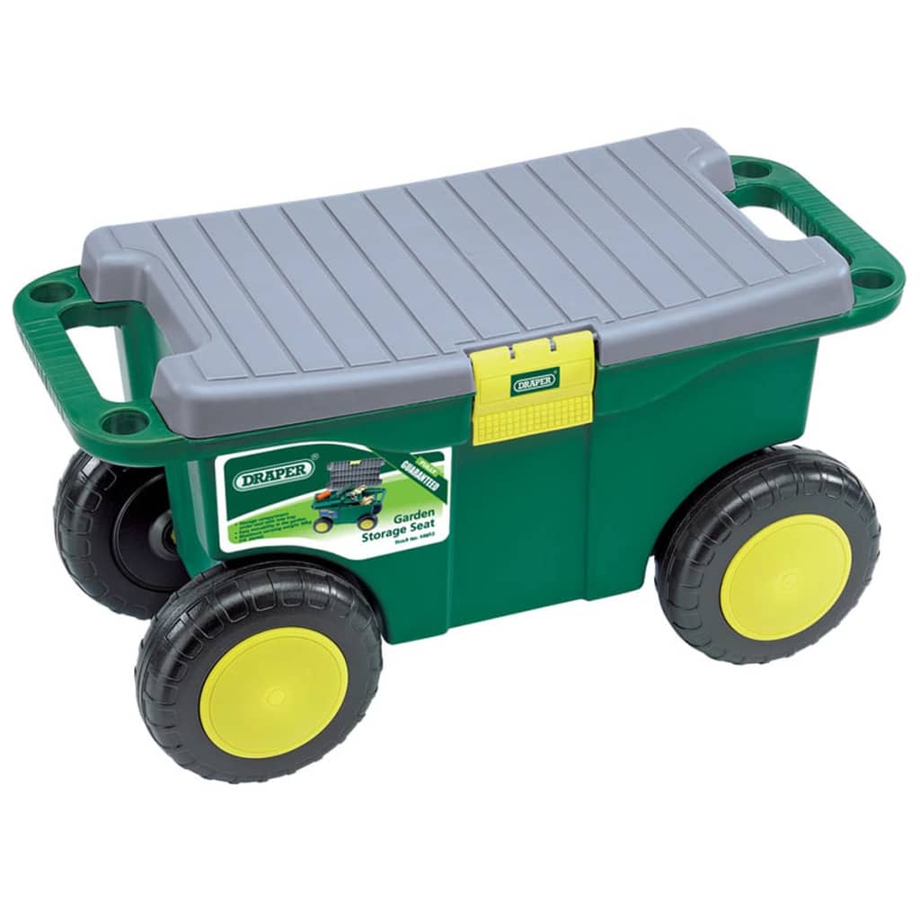 Draper Tools Draper Tools Chariot À Outils Et Siège De Jardin 56X27,2X30,4 Cm 60852