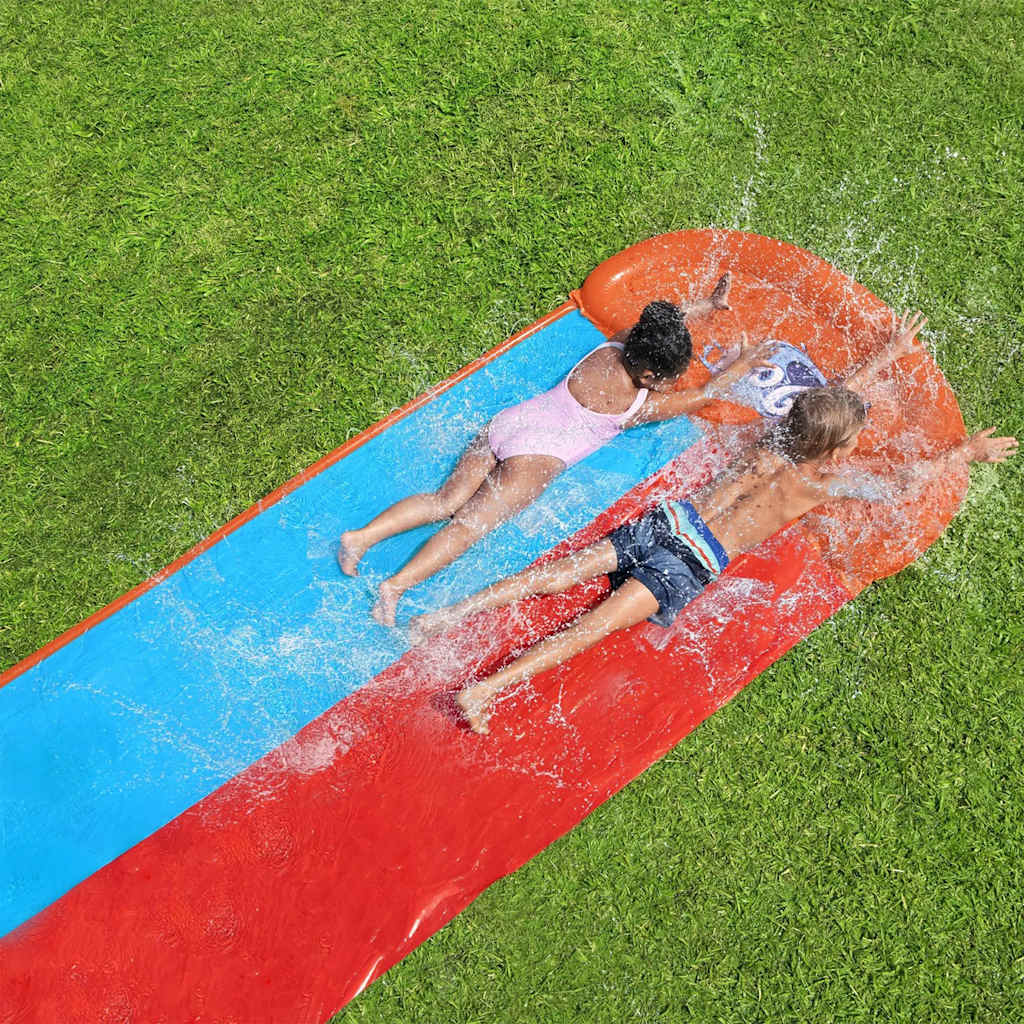 Bestway Bestway Toboggan Aquatique H2Ogo Tsunami Splash Ramp Toboggan Double