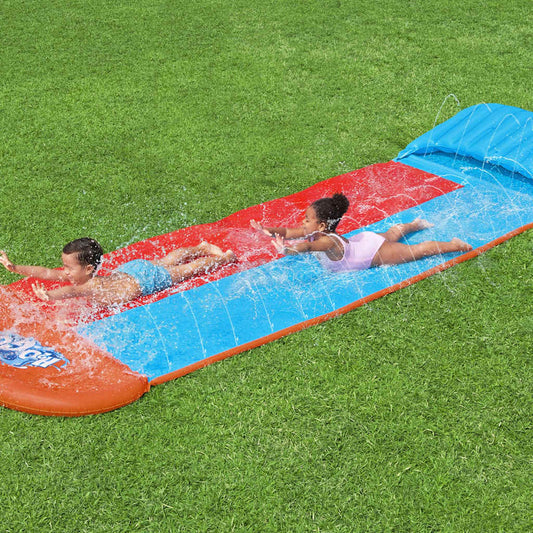Bestway Bestway Toboggan Aquatique H2Ogo Tsunami Splash Ramp Toboggan Double