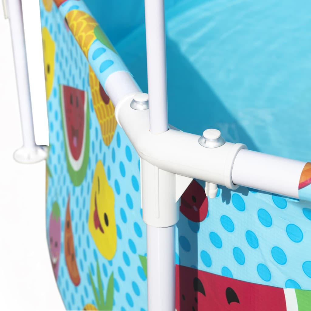 Bestway Bestway Piscine Hors Sol Steel Pro Uv Careful Pour Enfants 244X51 Cm