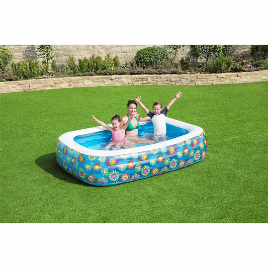 Bestway Bestway Piscine Gonflable Pour Enfants Bleu 229X152X56 Cm