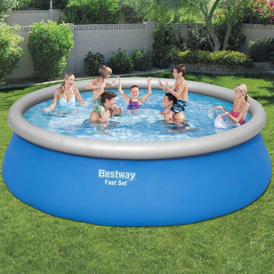 Bestway Bestway Ensemble De Piscine Gonflable Ronde Fast Set 457X122 Cm