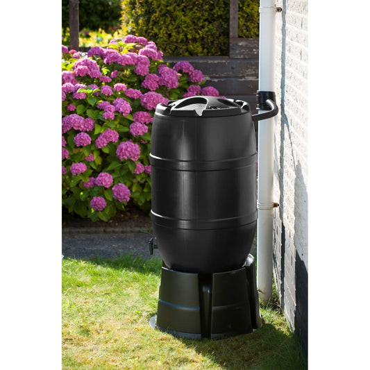Nature Nature Récupérateur D'eau De Pluie 120 L 51X81 Cm Noir