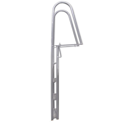 Échelle De Piscine/Quai À 4 Marches Aluminium 167 Cm