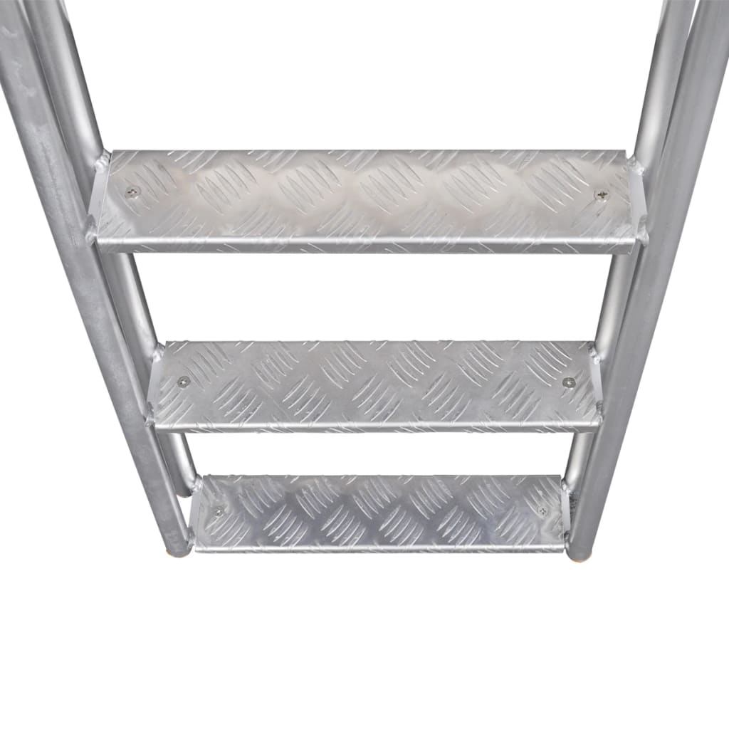Échelle De Piscine/Quai À 4 Marches Aluminium 167 Cm