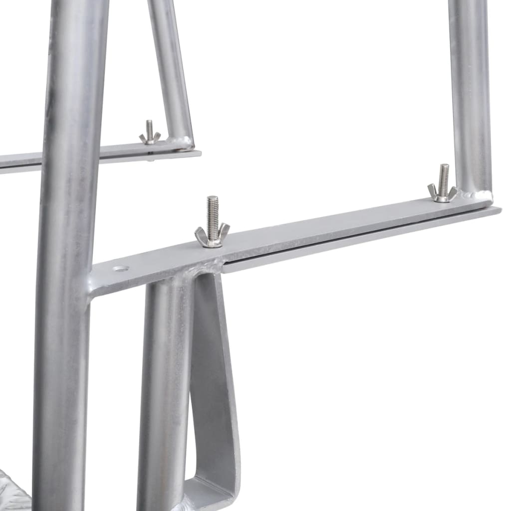 Échelle De Piscine/Quai À 4 Marches Aluminium 167 Cm