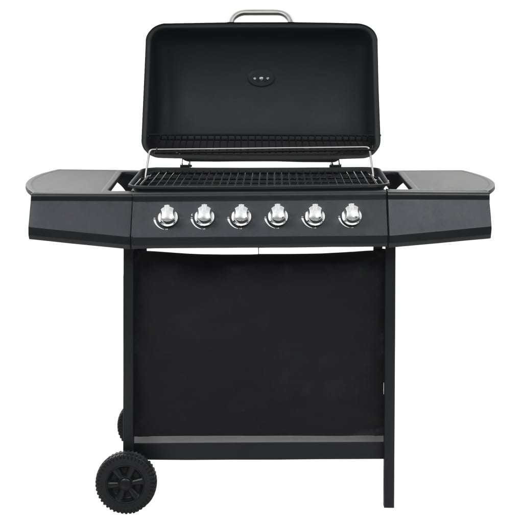 Barbecue Au Gaz Avec 6 Zones De Cuisson Acier