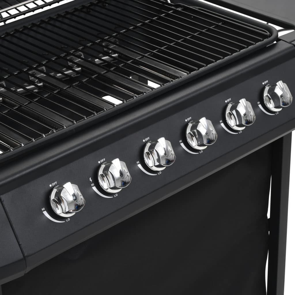 Barbecue Au Gaz Avec 6 Zones De Cuisson Acier