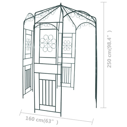 Voûte De Jardin 250 Cm Vert Foncé