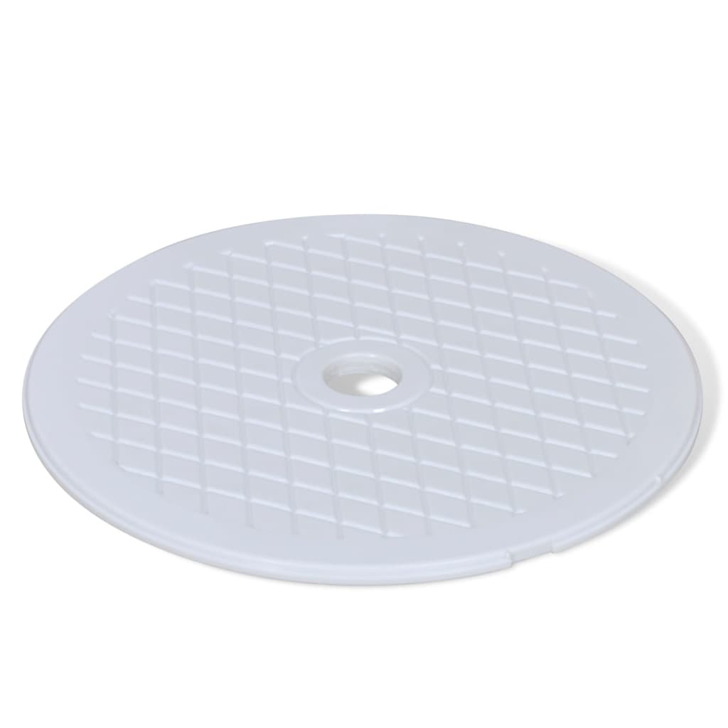 Ensemble D'écumoire De Piscine 8 Pcs 21X25X30,5 Cm
