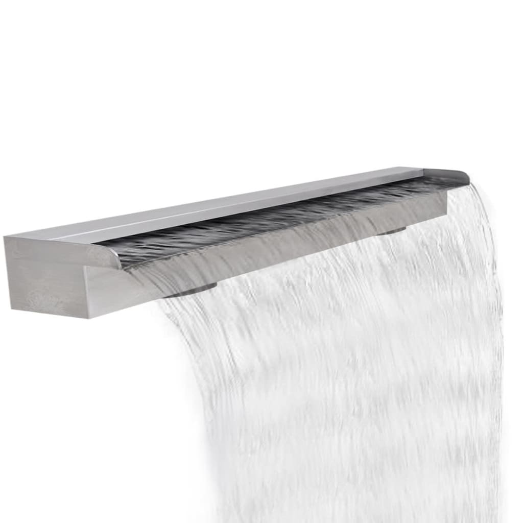 Fontaine Rectangulaire De Piscine Inox