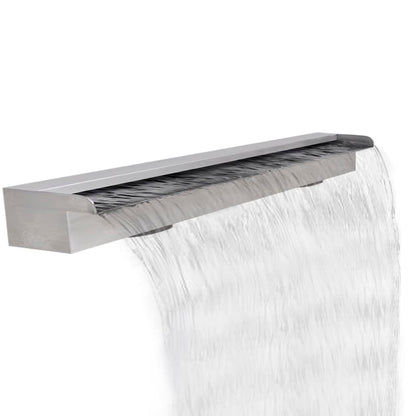Fontaine Rectangulaire De Piscine Inox