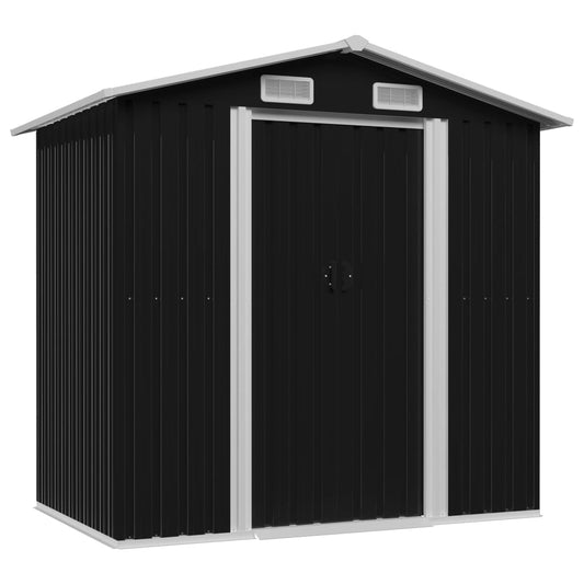 Abri De Stockage Pour Jardin Acier 204X132X186 Cm