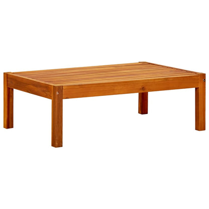 Repose-Pieds De Jardin Lot De 2 Bois D'acacia Massif
