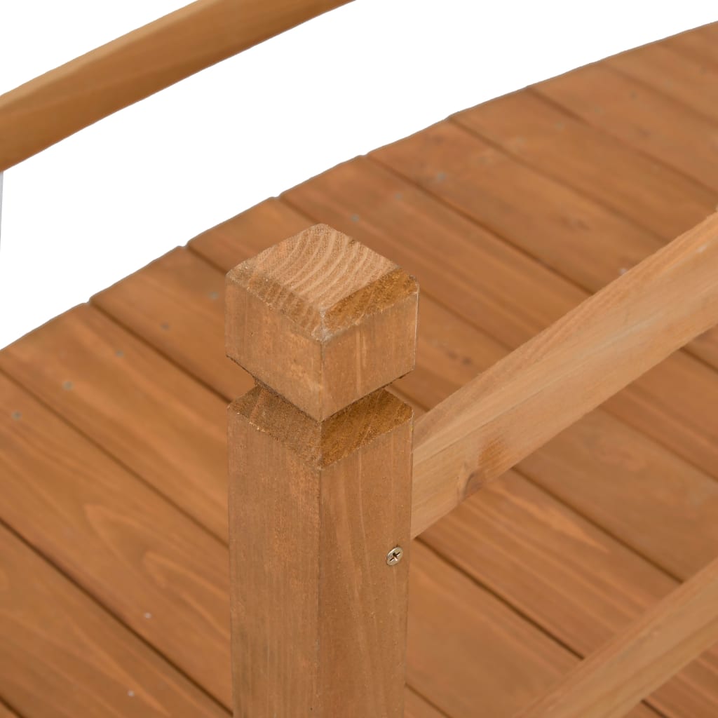 Pont De Jardin 140X60X60 Cm Bois De Sapin Massif
