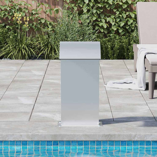 Fontaine De Piscine 50X30X60 Cm Acier Inoxydable
