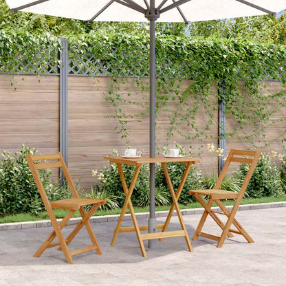Table Pliable De Jardin Bois D'acacia Solide