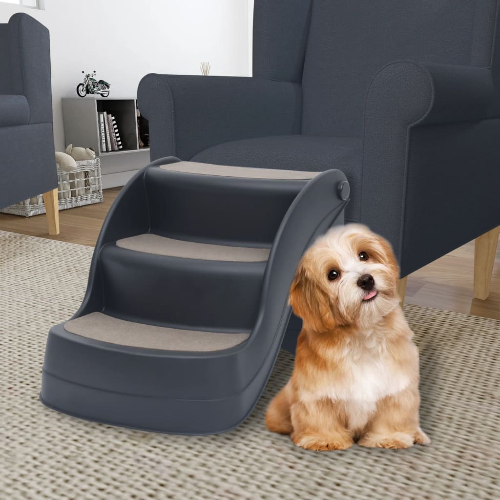 Escalier Pliable À 3 Marches Pour Chiens