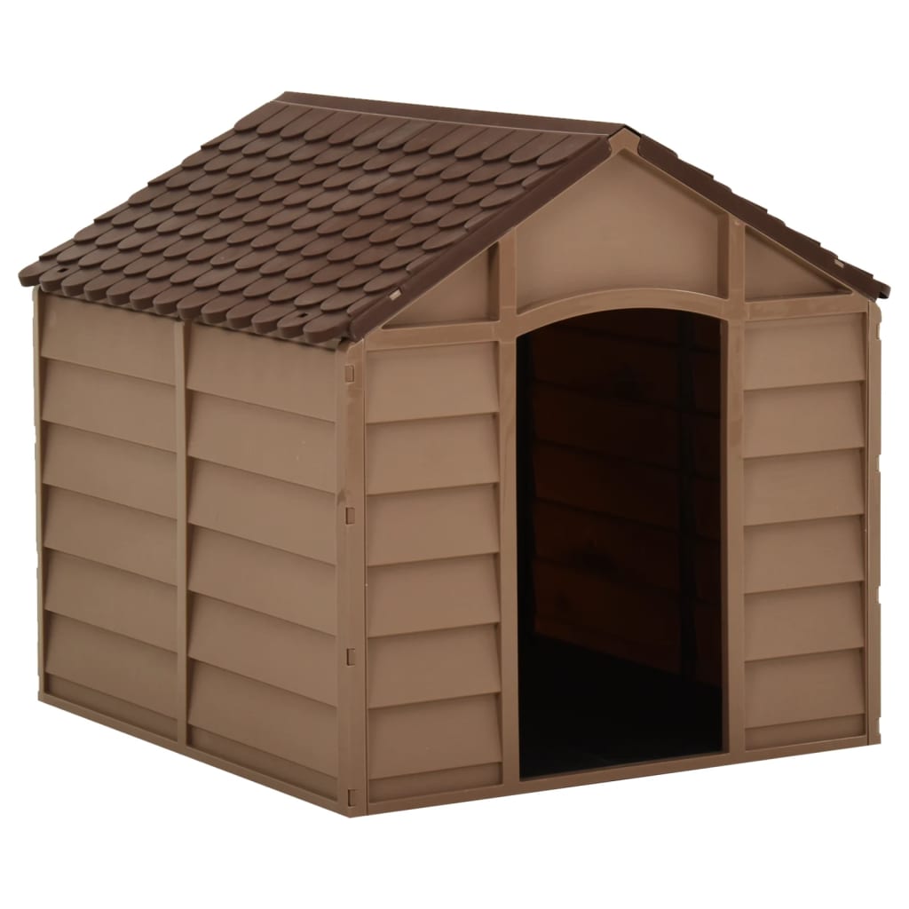 Niche Pour Chien Marron Polypropylène