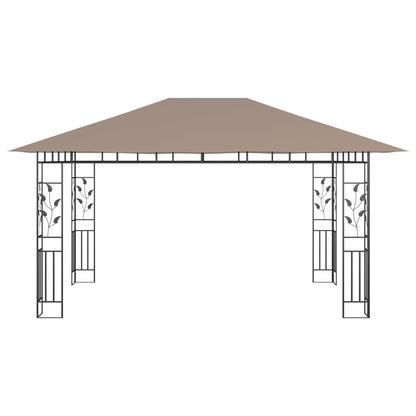 Tonnelle Avec Moustiquaire Et Lumières Led 4X3X2,73 M