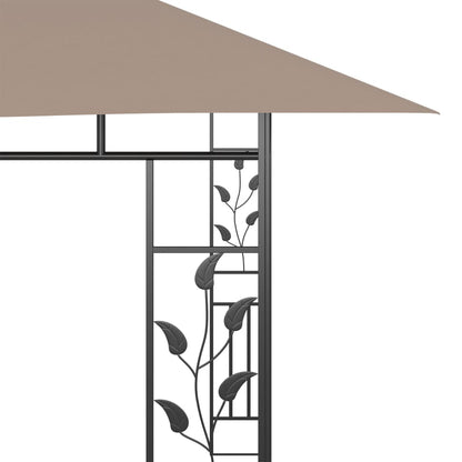Tonnelle Avec Moustiquaire Et Lumières Led 4X3X2,73 M