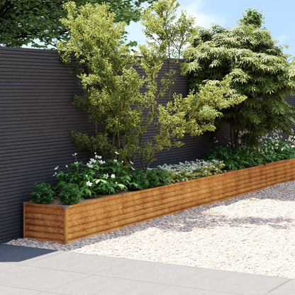 Lit Surélevé De Jardin Acier Corten