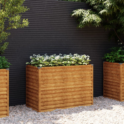 Lit Surélevé De Jardin Acier Corten