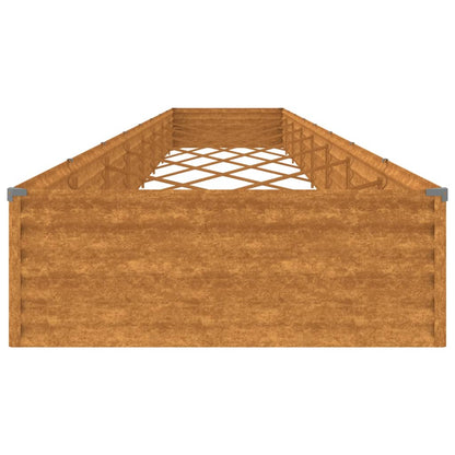 Lit Surélevé De Jardin Acier Corten