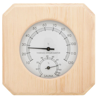 Ensemble 2 En 1 Hydrothermographe Et Minuterie À Sable De Sauna